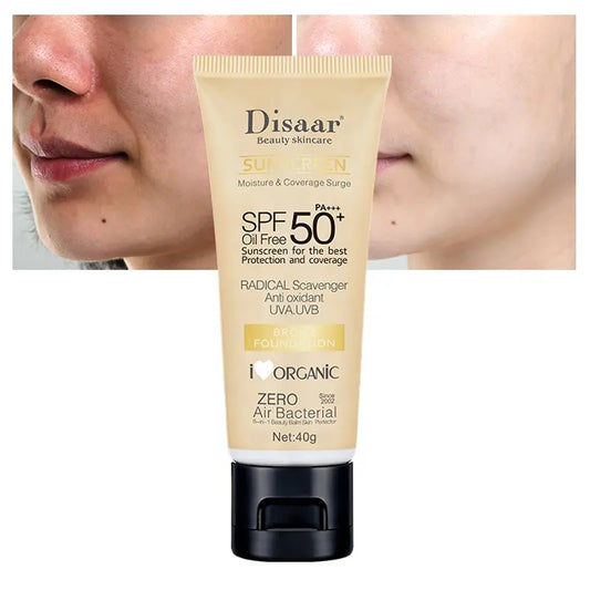 DİSAAR 4D Sunscreen Water Resistant Moisturizing Sunscreen For Sensitive Skin SPF: 50+ PA+++
