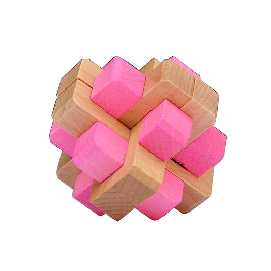 Kongming Lock / Luban Lock Wooden Educational Toy