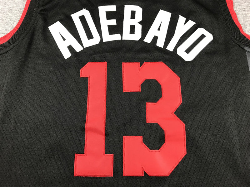 Miami Heat ADEBAYO # 13 Black City NBA Jerseys