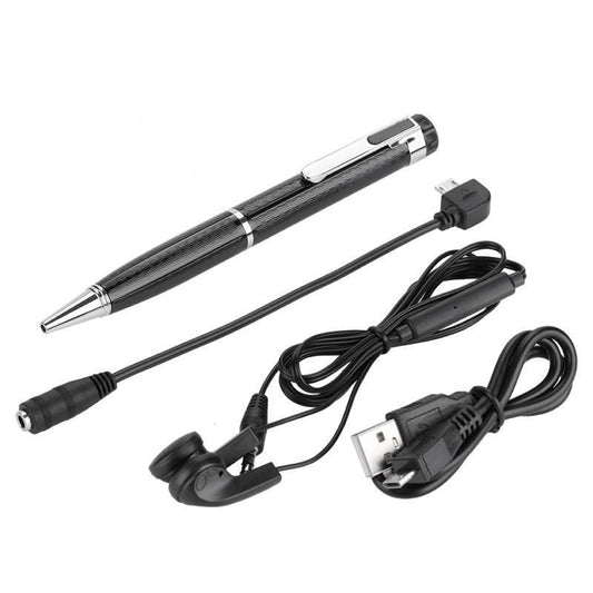 HD Noise-Canceling Mini Portable Pen Voice Recorder