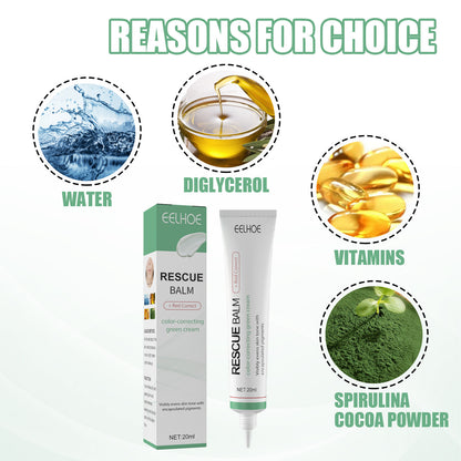 EELHOE Advanced Color Correcting Rescue Balm – Redness Relief, Smoothing & Evening Face Gel