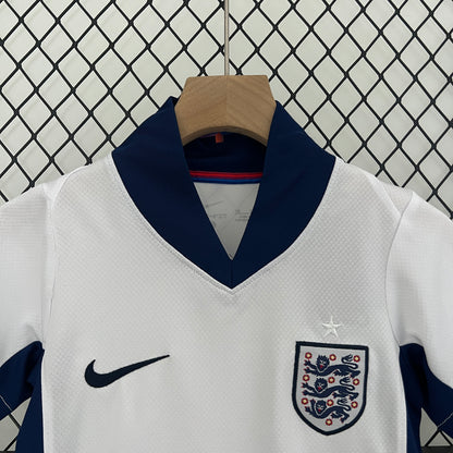 2024-25 England Home Kids Jersey Suit