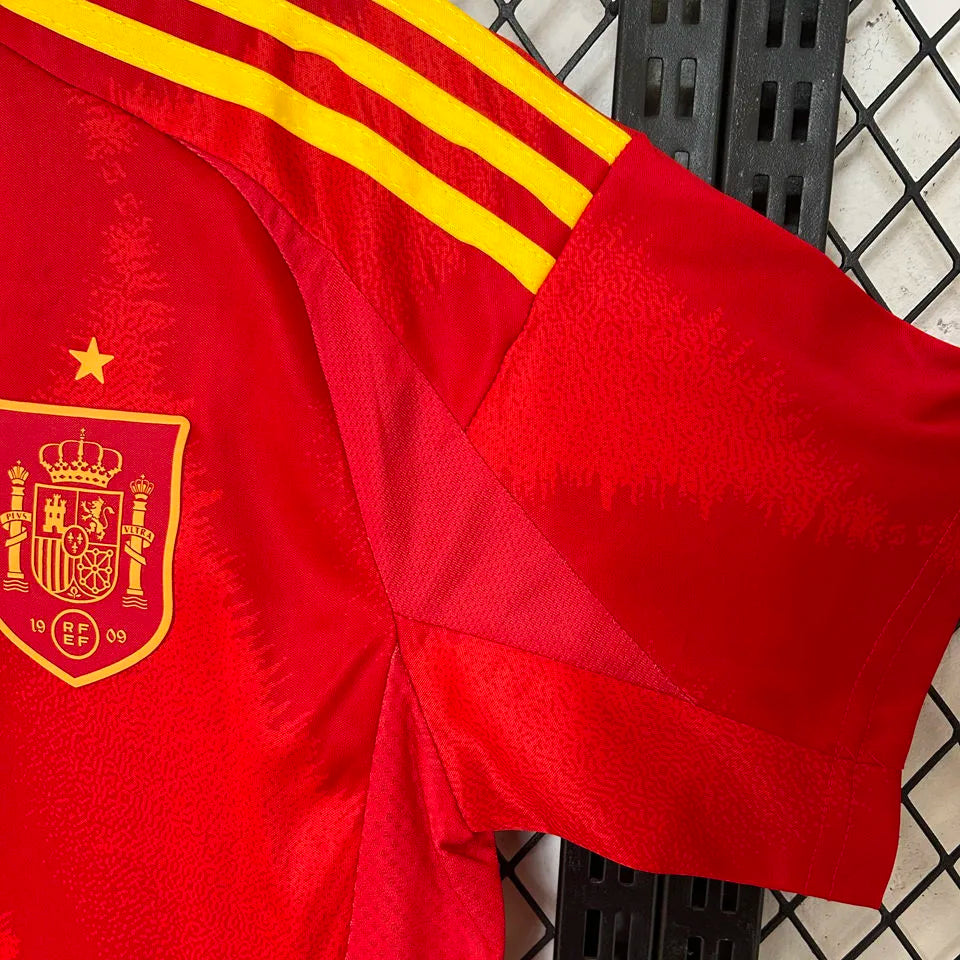 2024/25 Spain 1:1 Quality Home Red Fans Soccer Jersey