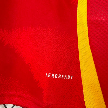2024/25 Spain 1:1 Quality Home Red Fans Soccer Jersey