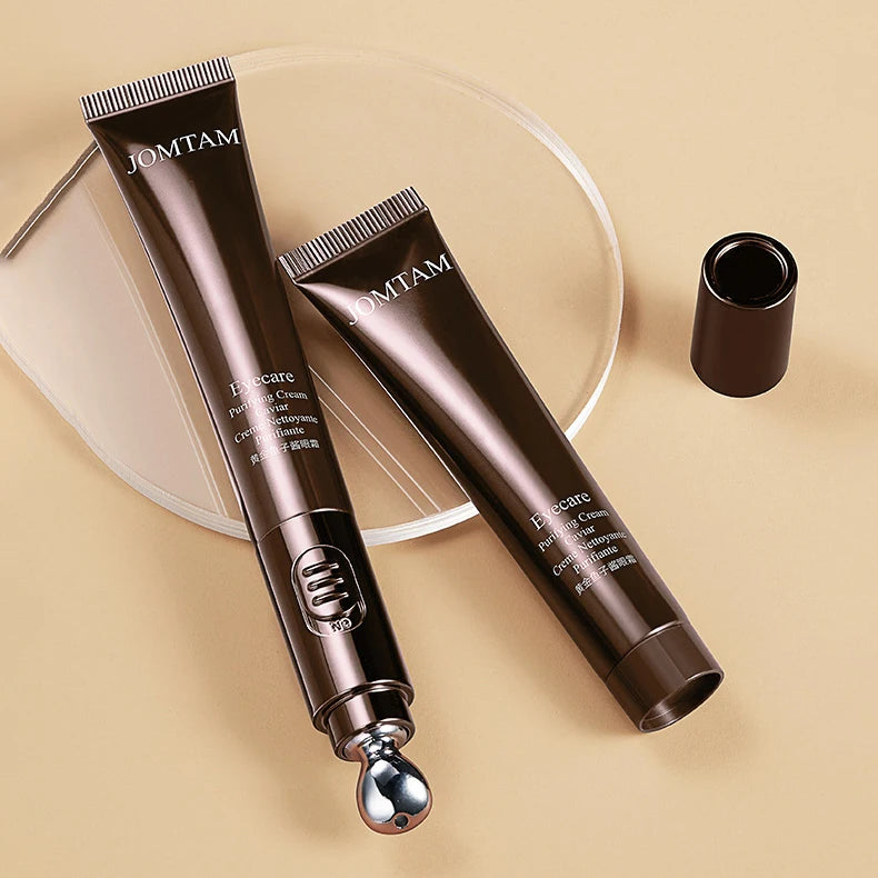 JOMTAM Electric Caviar Eye Cream: Anti-Aging, Dark Circle Reduction & Firming with Gold & Collagen (20g)