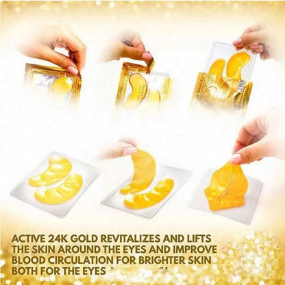 24K Gold Algae Anti-Wrinkle Eye Mask