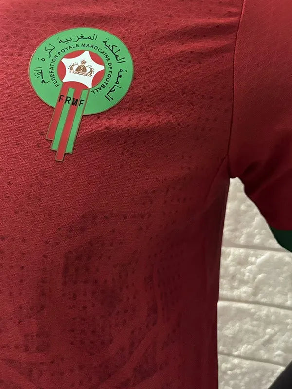 2024-25 Morocco Home Player Version Soccer Jersey