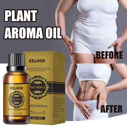 Ginger Essential Oil Slimming Belly Firming And Slimming Massage