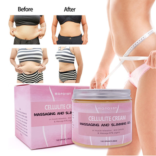 MOPOYAT Turmeric Oil Slimming & Cellulite Reduction Cream (100g) – Firms Skin & Boosts Fat Burning