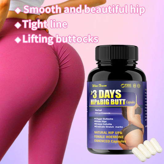 3-day Buttock Capsule Booster Pill - Bigger, Fuller & Natural Looking Buttocks