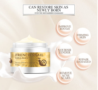 LAIKOU - FRENCH SNAIL JAPAN SAKURA Moisturizing Hyaluronic Acid Snail Extract 24K GOLD Anti-Wrinkle Care Set - Buy 3, Pay for 2