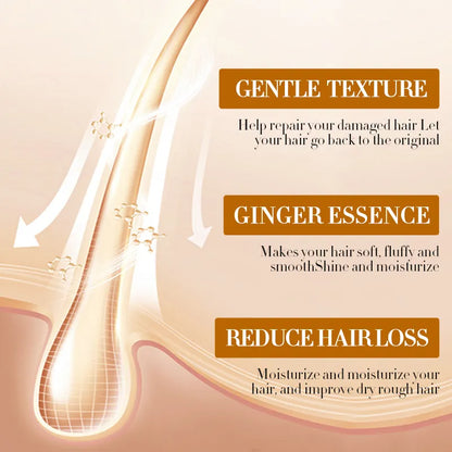 SADOER Ginger Hair Loss Herbal Support Oil - Anti-Hair Loss Formula