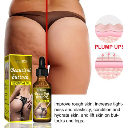 EELHOE Hip Up Essential Oil Buttock Enlargement Cream Effective Lifting & Firming Butt Hip Lift Beauty Big Ass