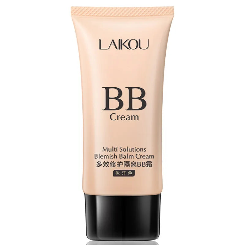 LAIKOU Moisturizing BB Cream & Concealer – Brightening Liquid Foundation for Smooth Skin