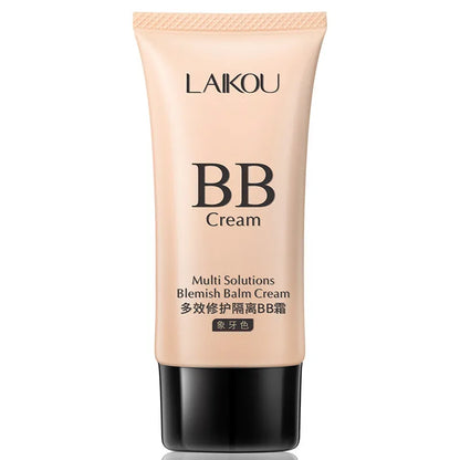 LAIKOU Moisturizing BB Cream & Concealer – Brightening Liquid Foundation for Smooth Skin