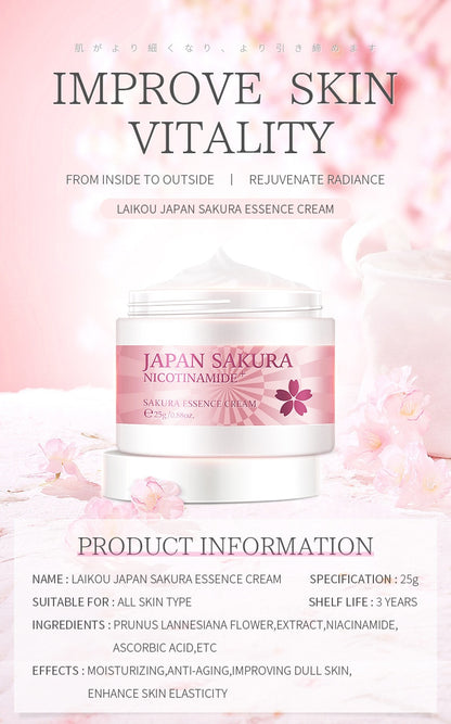 LAIKOU - FRENCH SNAIL JAPAN SAKURA Moisturizing Hyaluronic Acid Snail Extract 24K GOLD Anti-Wrinkle Care Set - Buy 3, Pay for 2