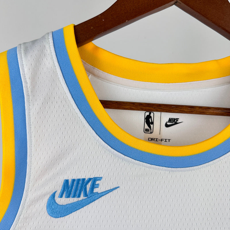 Camiseta retro de la NBA blanca TOSCANO #95 de los Lakers 2025 
