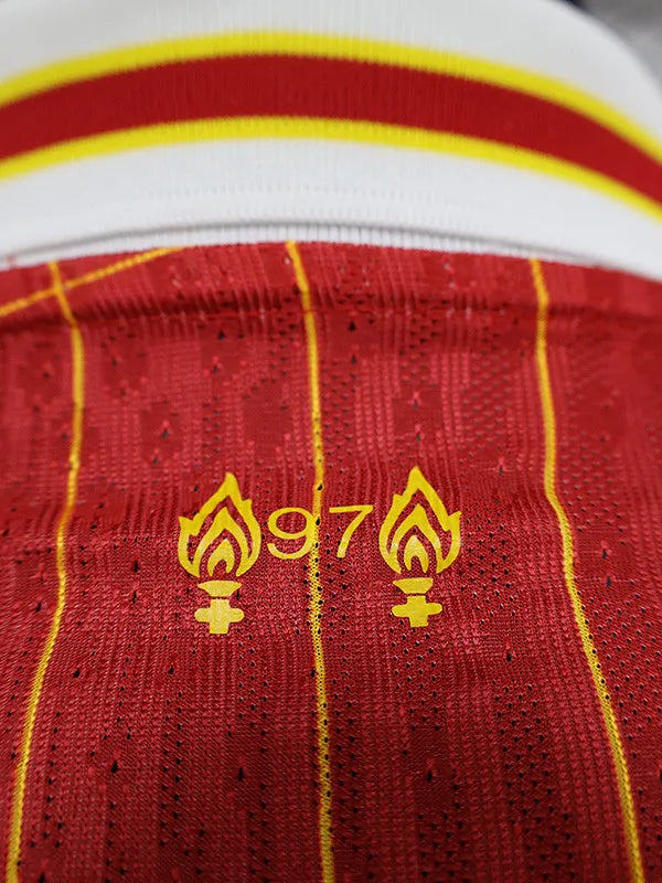 LIVERPOOL Home Long Sleeve Player Version Soccer Jersey