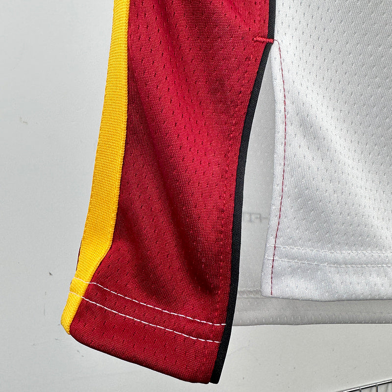 Miami Heat JAQUEZ JR. #11 White NBA Jerseys