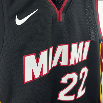 Miami Heat BUTLER #22 Black Kids NBA Jersey