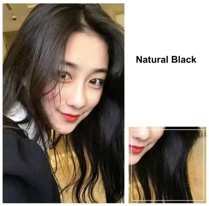 BEIROU Plant Bubble Natural Hair Dye Shampoo (200ml) – Ammonia-Free, Vegan, Long-Lasting Color