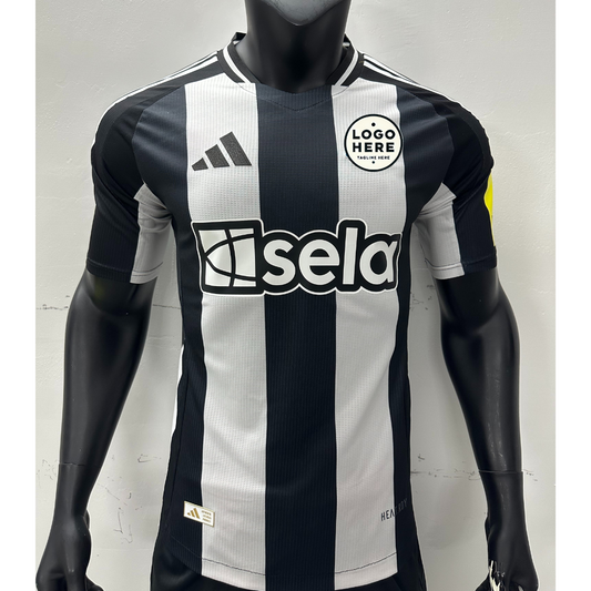 Newcastle Home Player Version Soccer Jersey