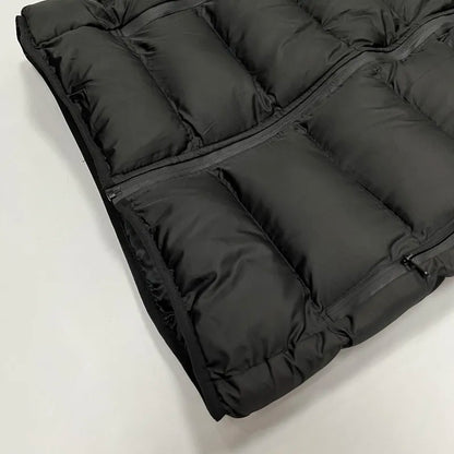 Nike Black Cotton Jacket Vest (Waistcoat)