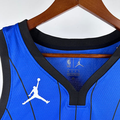Orlando Magic WAGNER #22 Sapphire Blue NBA Jerseys Hot Pressed
