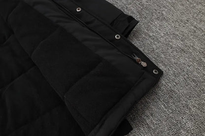 Palmeiras Logo Hooded Windbreaker Fabric Cotton Coat