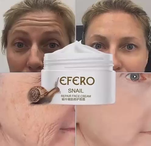 EFERO Wrinkle-Reducing Snail Cream That Tightens Pores and Brightens Your Skin -30g