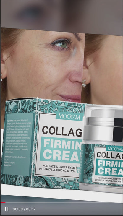 MOOYAM Hyaluronic Acid Collagen Anti-Wrinkle High Moisturizing Revitalizing Face Cream 50ml