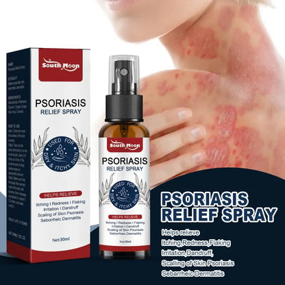 South Moon Calfskin Soothing Psoriasis Relief Spray – Effective Itch, Redness & Skin Repair (30ml)