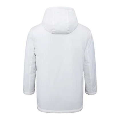 Palmeiras Logo Hooded Windbreaker Fabric Cotton Coat