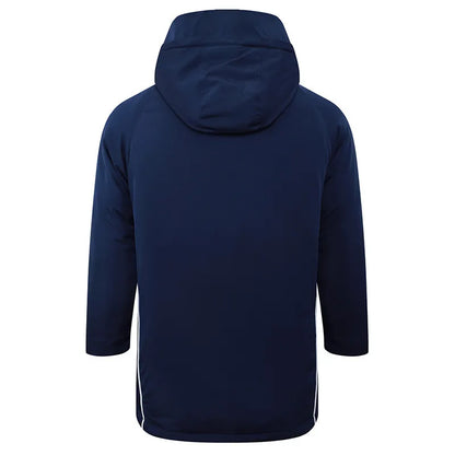 Arsenal Logo Hooded Windbreaker Fabric Cotton Coat