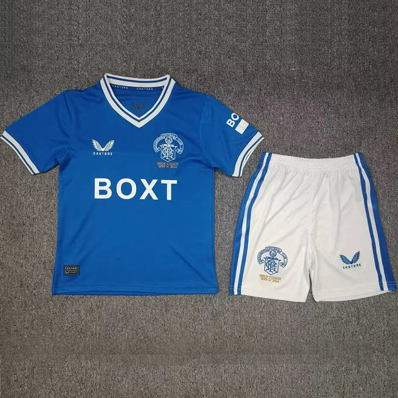 2025 Rangers 125th Anniversary Kids Soccer Jersey