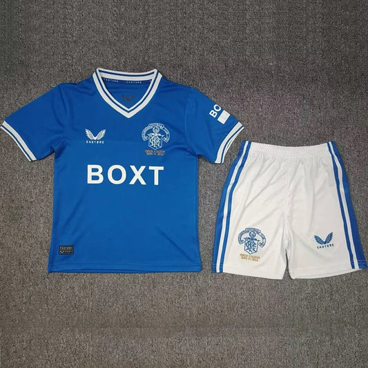 2025 Rangers 125th Anniversary Kids Soccer Jersey
