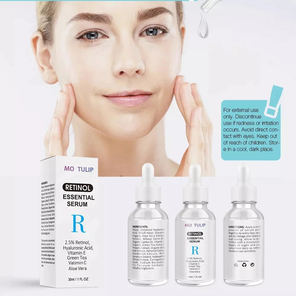 MO TULIP Hyaluronic Acid & Vitamin C Skin Firming Anti-Wrinkle Face Serum