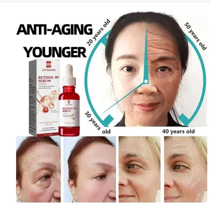 JAYSUNG Retinol Facial Essence – Hydrating & Wrinkle Fading Serum with Hyaluronic Acid (30ml) -  Korean Skin Care Products