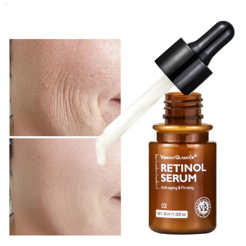 VIBRANT GLAMOUR Retinol Anti-Aging Cream / Eye Serum – Firming, Revitalizing & Wrinkle Reduction