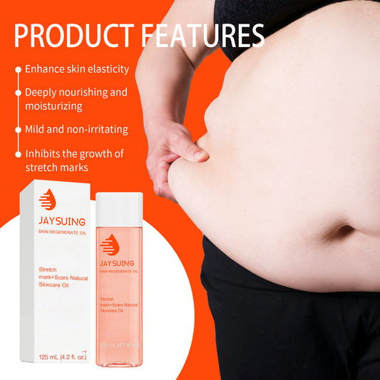 Advanced Scar & Stretch Mark Remover – Postpartum Fat Burner & Waist Slimming Body Oil for Cellulite Reduction & Skin Firming