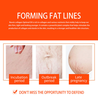 Advanced Scar & Stretch Mark Remover – Postpartum Fat Burner & Waist Slimming Body Oil for Cellulite Reduction & Skin Firming