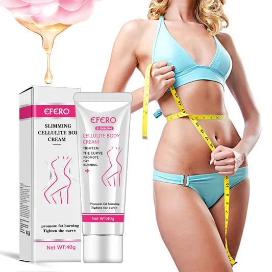 EFERO Waist Thinning, Abdominal Shaping Massage Cream and Essential Oil Set 40g