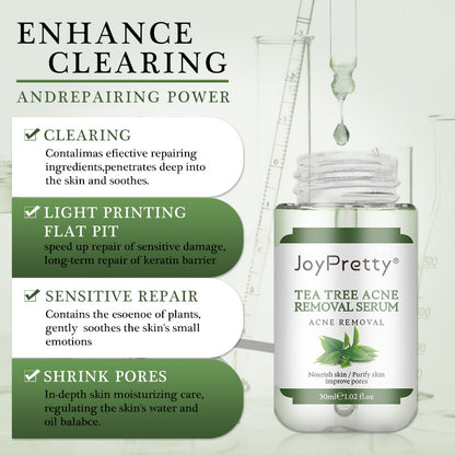 JoyPretty Tea Tree Pore Refining Cream – Botanical Smoothing Complex & Complexion Corrector (30g)