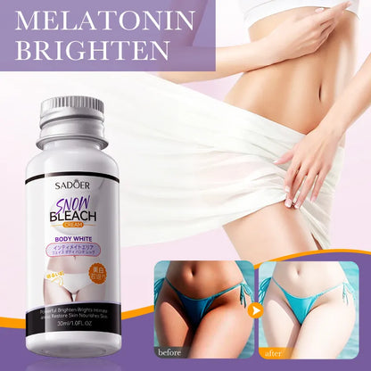 HOGI Whitening Cream Private Parts (Vagina) Underarm Bleaching Serum Whiten Butt Knee Brighten Inner Thigh Intimate Parts Dark Remove Melanin