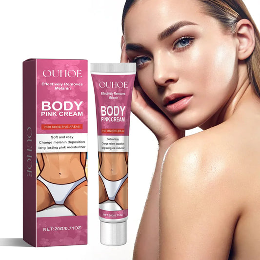Skin Whitening Cream for Private Areas and Bikini Line – OUHOE Body Pink Cream
