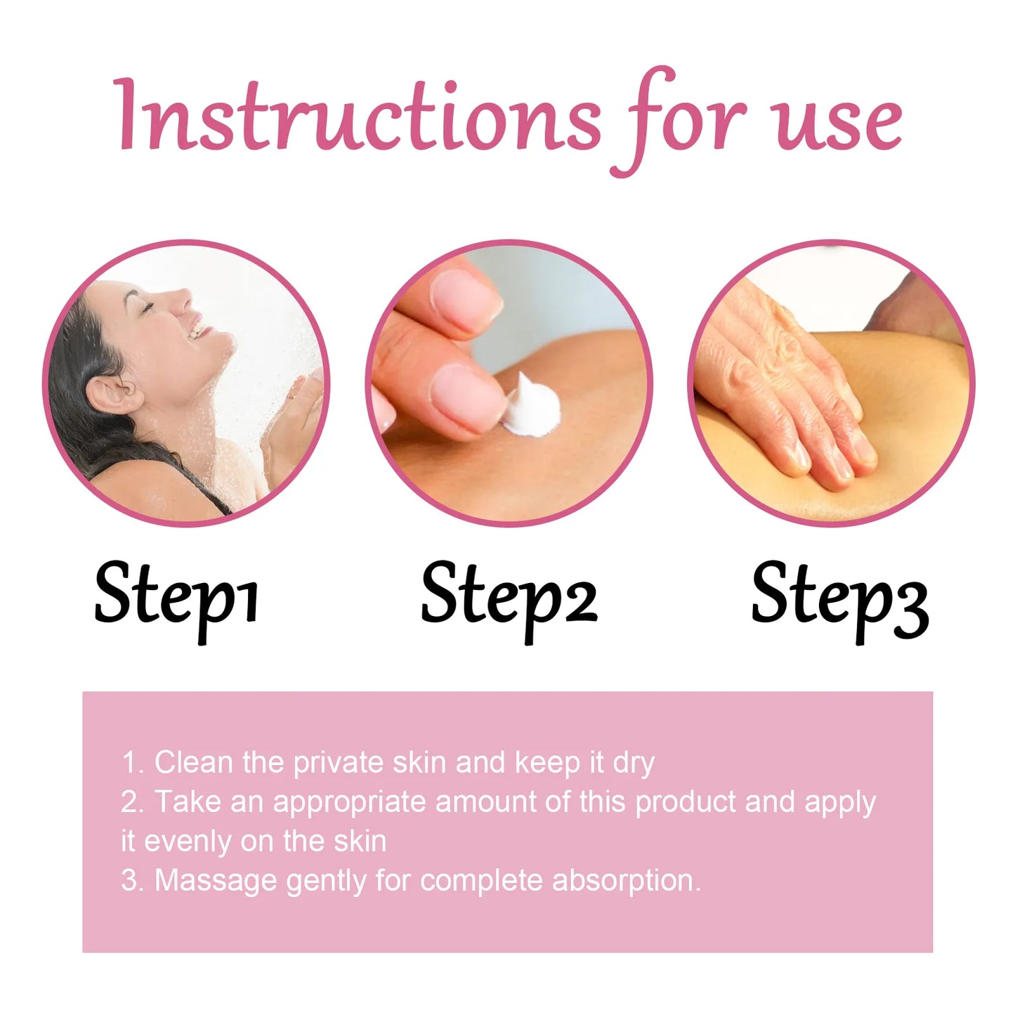 Skin Whitening Cream for Private Areas and Bikini Line – OUHOE Body Pink Cream