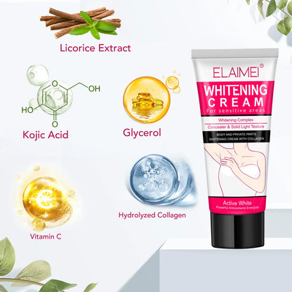 ELAIMEI Special Area Vaginal and Body Whitening, Moisturizing Cream