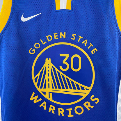 Golden State Warriors CURRY #30 Blue Kids NBA Jersey