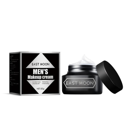 EAST MOON Men's Veil Cream: Flawless Skin Tone Corrector, Acne Scar & Pore Concealer (50g) - Skin Whitening