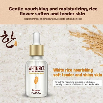 HOREC White Rice Whitening Serum – Anti-Aging, Dark Spot & Acne Remover (15ml)